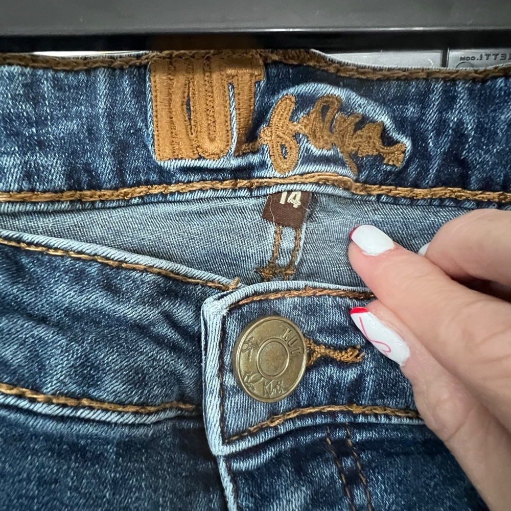 Kut From The Kloth Classic Blue Women's Jeans - Picture 2 of 6
